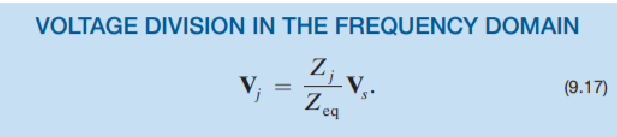 <p>Same process as doing normal voltage divisiona s before</p>