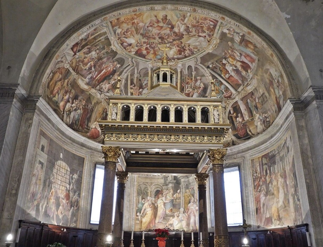 <p>San Pietro In Vincoli: Fresco</p>