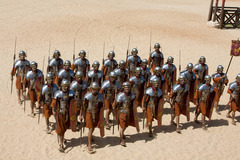 <p>A group of up to 6,000 Roman soldiers</p>