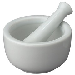 <p>Used to grind solids into powders</p>