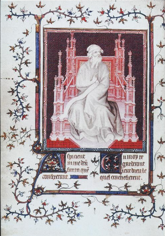 <p>Andre Beauneveu, Isaiah, Psalter of Jean de Berry, c. 1380-1385</p>