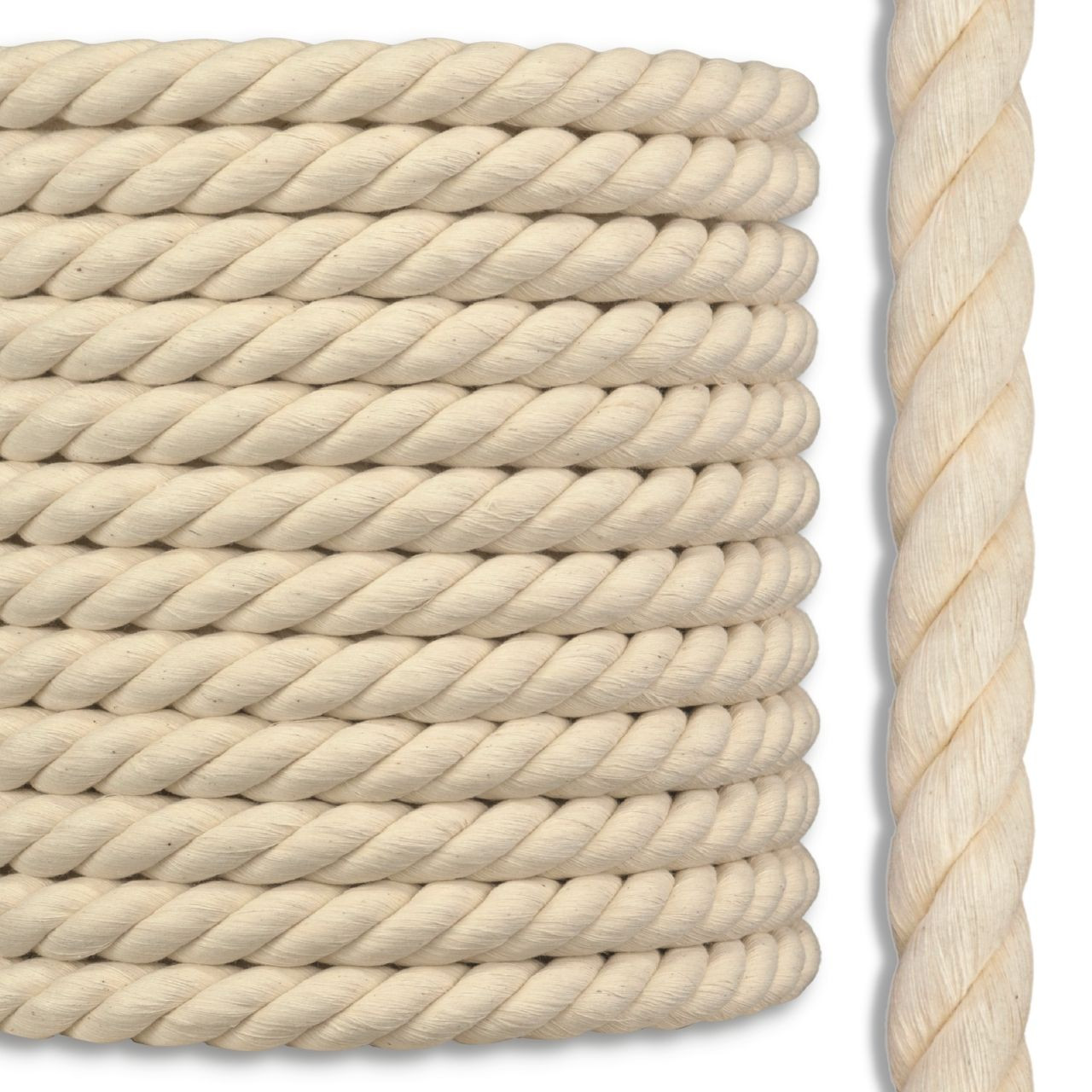 <p>Soft natural fiber rope with low strength compared to other fibers, used for light-duty tying, bundling, and general-purpose applications.</p>