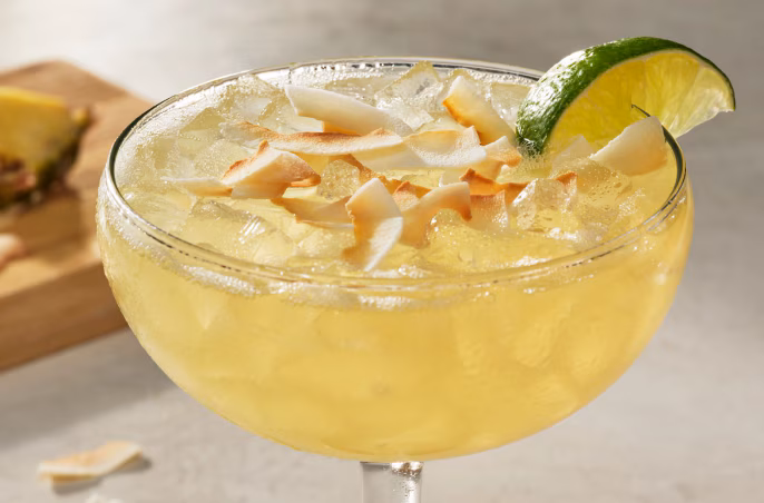 <p>Pineapple - Coconut Margarita</p>