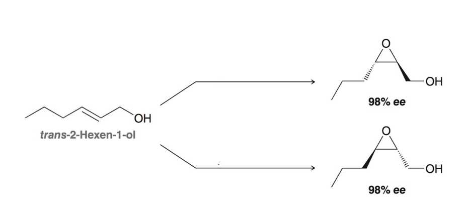 <p>Enantioselective epoxidation </p>