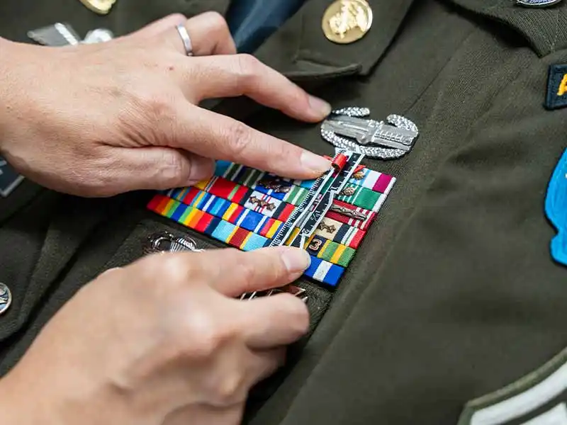 <p>Measurement for badges</p>