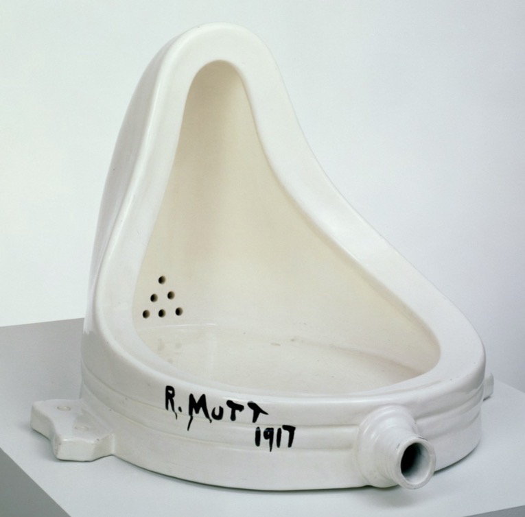 <p>Duchamp, Fountain, 1917</p>