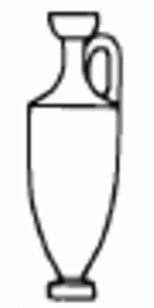 <p>vase shape?</p>