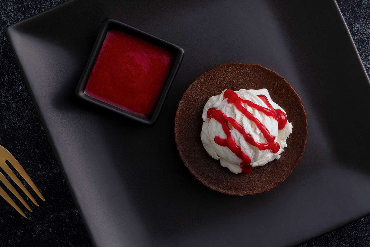 <p>Chocolate Soufflé</p>