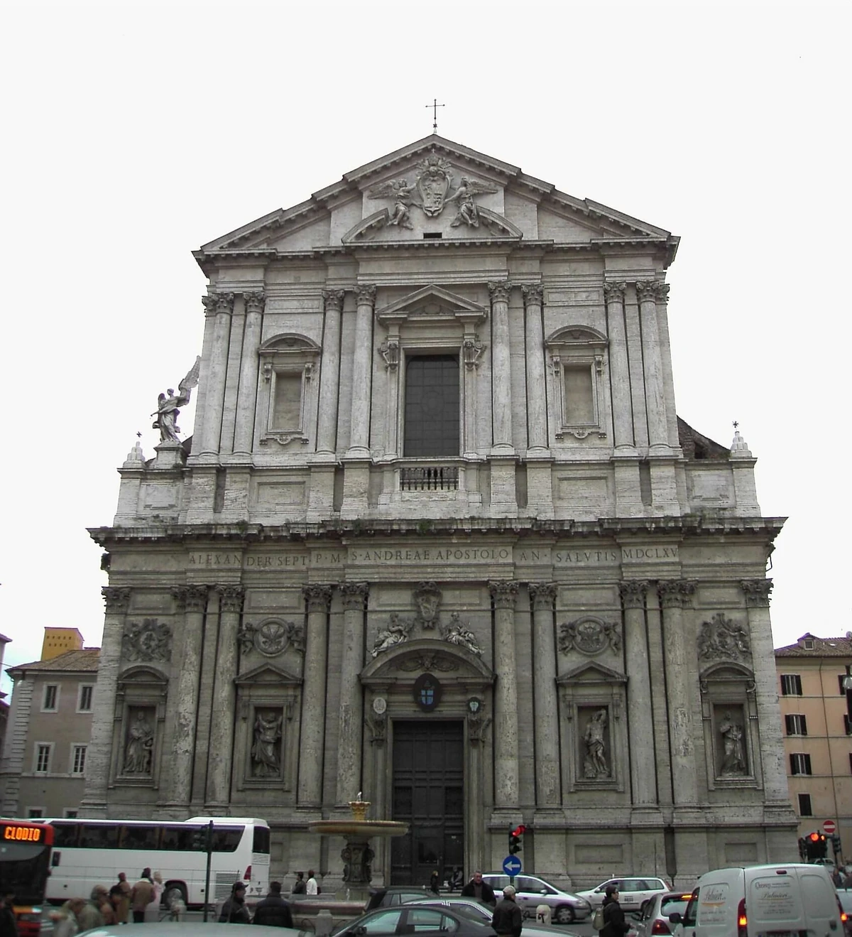 <p>Sant’Andrea della Valle Facade</p>