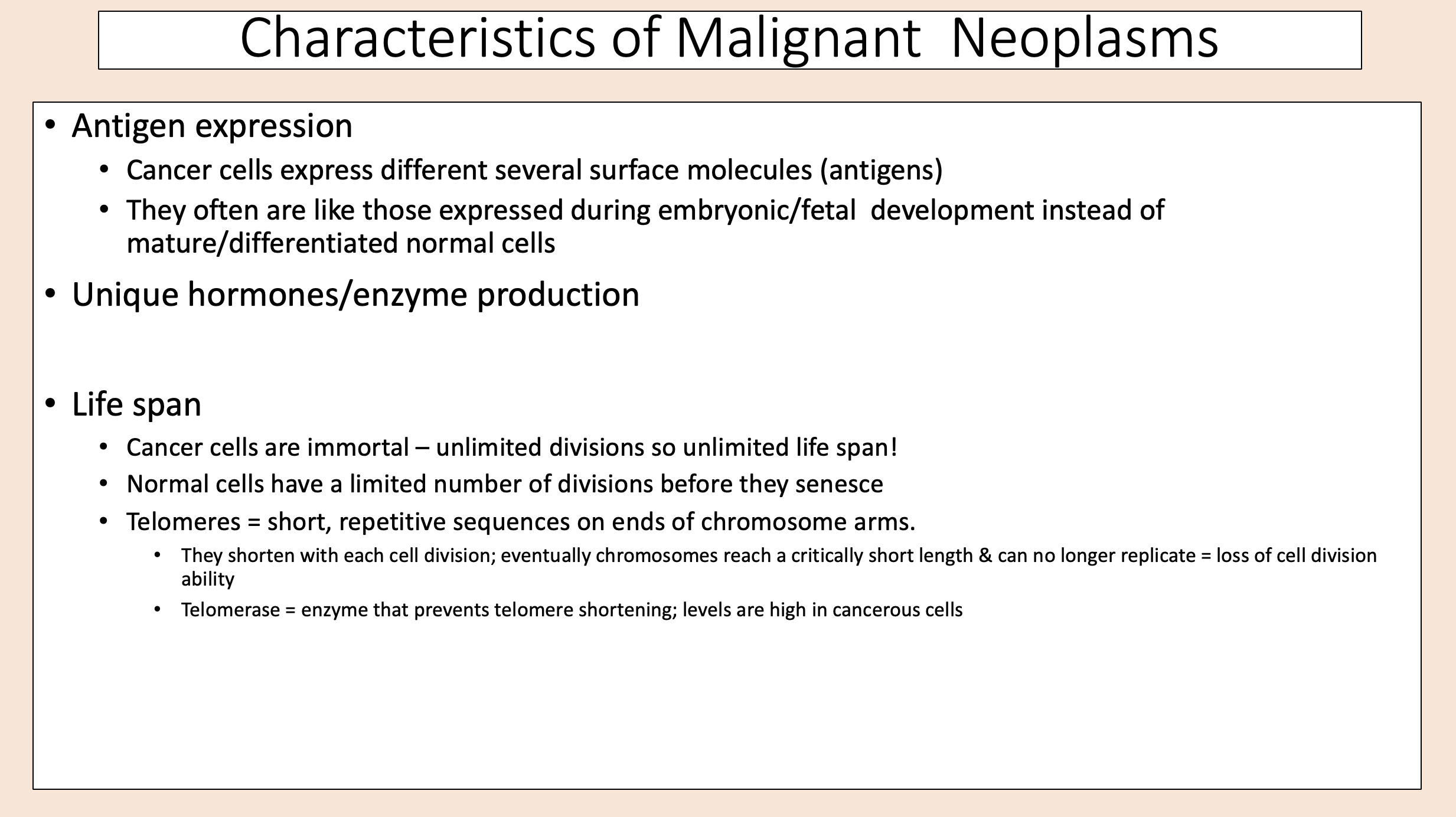 <p><span>antigen expression</span></p>