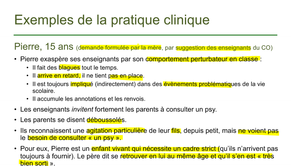 <p>qu’est ce qu’on peut avoir hypo sur Pierre ? comment agit famille ?</p>