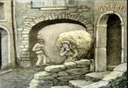 <p>(Gestalt)</p><ul><li><p>items are perceived together bc of their relevant placement or location</p></li></ul><p></p>