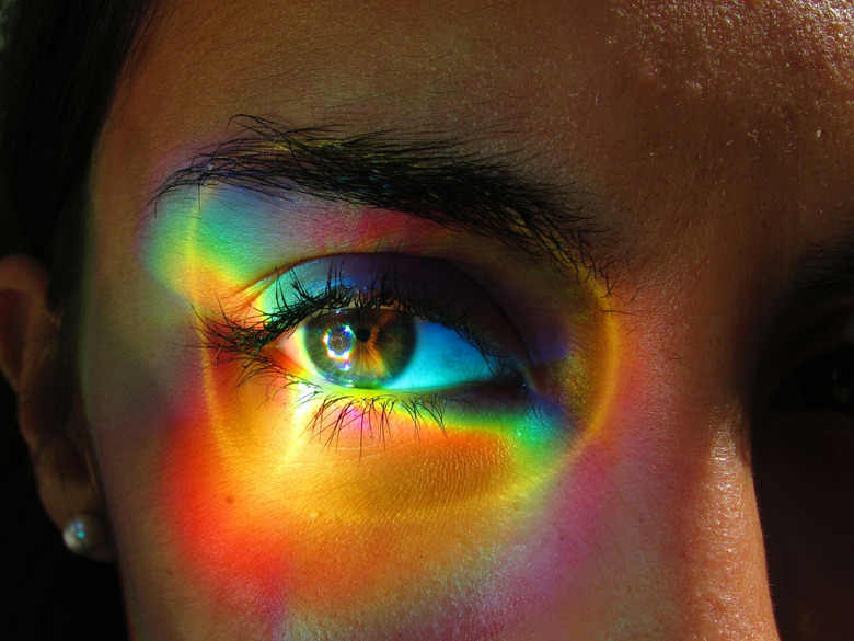 <p>When something is visible, it can be seen.</p>