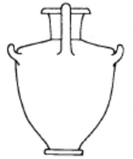 <p>vase shape?</p>
