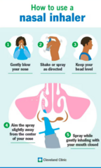 <p>Allergic Rhinitis: Highly effective for nasal congestion, sneezing ans post nasal drip</p><p>Counseling Point: Requires consistent daily use for full efficacy. Proper administration technique is important.</p>
