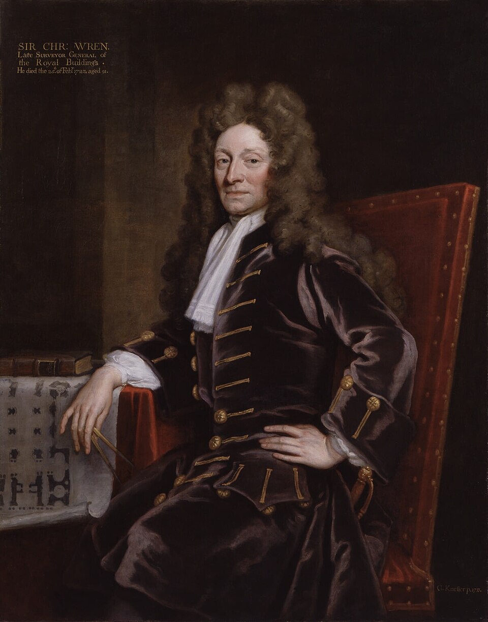 <p>1632 - 1723 - Christopher Wren (All Facts) </p>