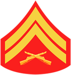 <p>Marine Corps: E-4</p>