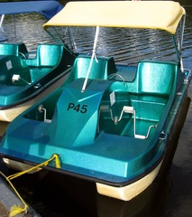 <p>glass reinforced plastic, lightweight and water resistant</p>