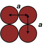<p><span>Of the options provided, what is the crystal structure-crystallographic plane combination represented by the atomic arrangement below?</span></p>