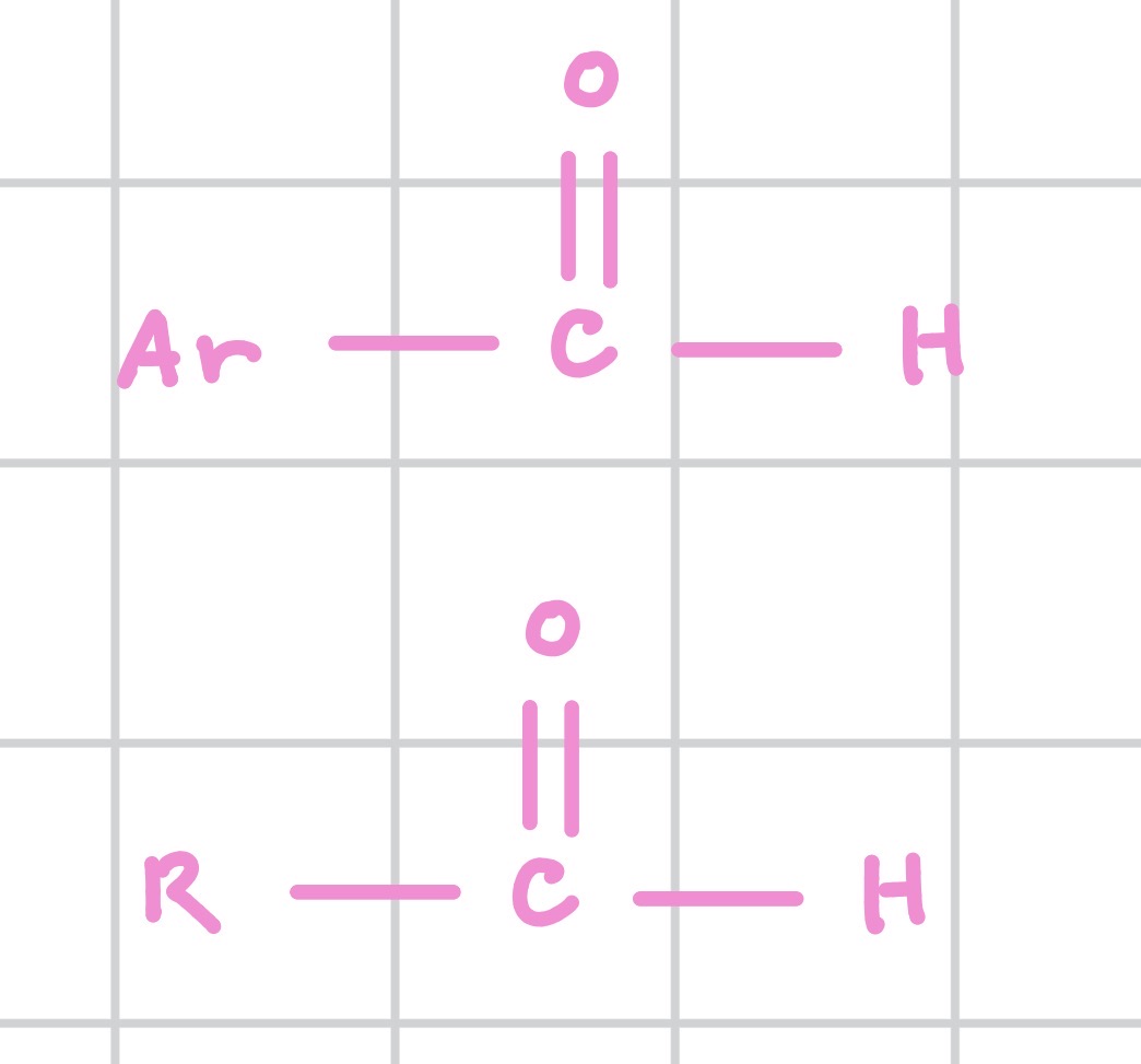 <p>hydrocarbon derivative (with CO groups)</p>