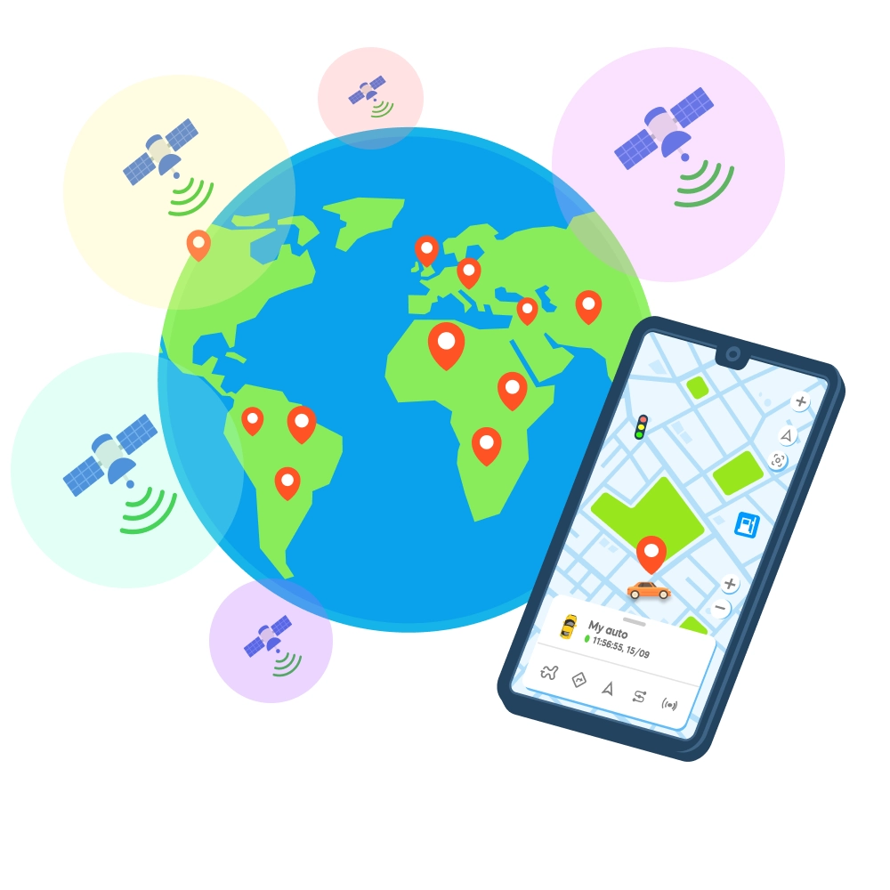 <p>A system that determines the precise position of something on Earth through triangulation of satellites, tracking stations, and receivers</p>