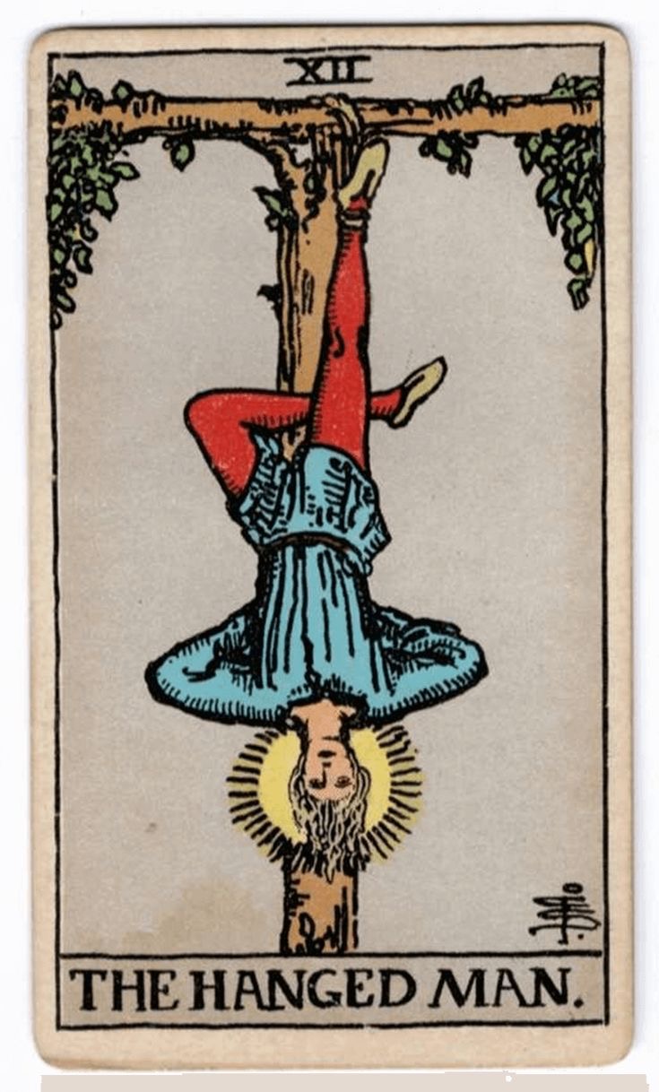 <p><span><span>12. THE HANGED MAN</span></span></p>