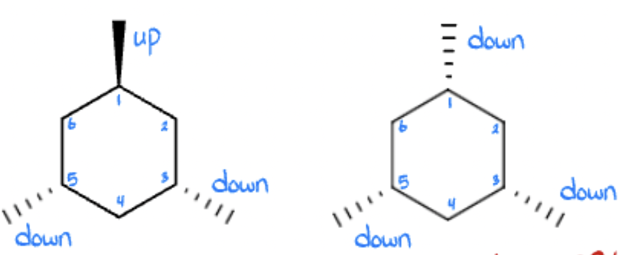 <p>which structure is more stable and why</p>