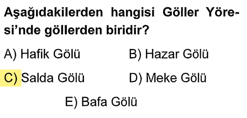<p>Salda, Burdur-Isparta-Antalya üçgenindeki "Göller Yöresi"nde yer alan karstik-tektonik bir göldür. Hazar (Elazığ), Bafa (Aydın-Muğla), Meke (Konya) yöre dışındadır.</p>