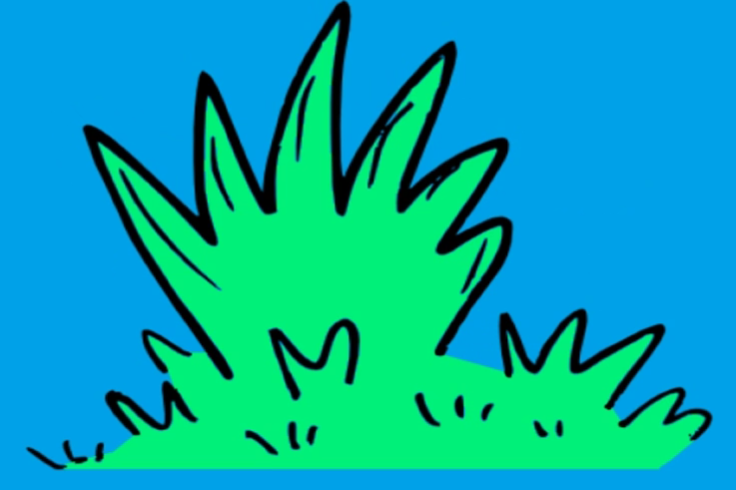 <p>Sie fressen Gras</p>