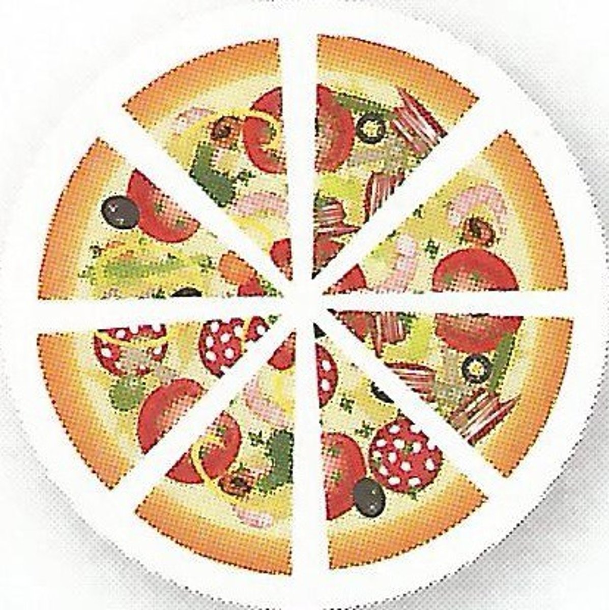 <p>(v.phr): chia thành</p>