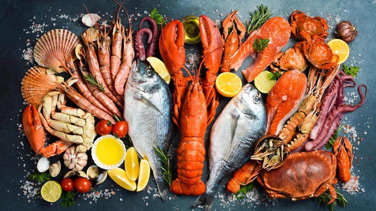 <p>морепродукты</p><p></p>