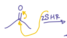 <p>ketone + 2SHR</p>