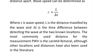 <p>c= 𝐿 /∆t</p>