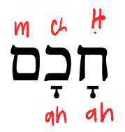 <p>adj- Wise, Skillful - Hahcham like “how come you are so wise?”</p>