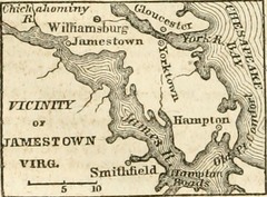 <p>England's King James I chartered the Virginia Company, a joint-stock company that founded the first permanent English colony in America at Jamestown in 1607. (p. 25)</p>