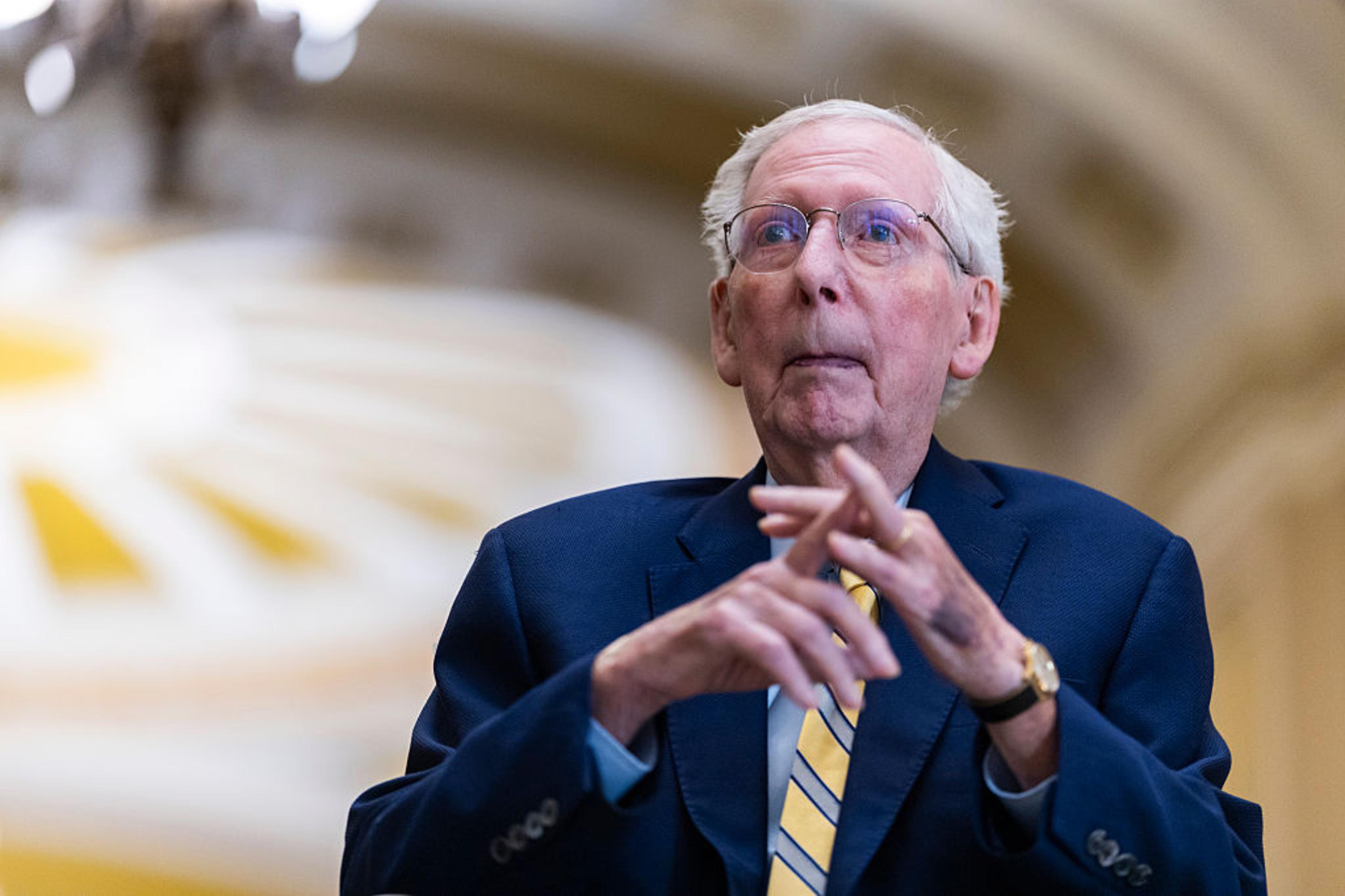 <p>Mitch McConnell</p>