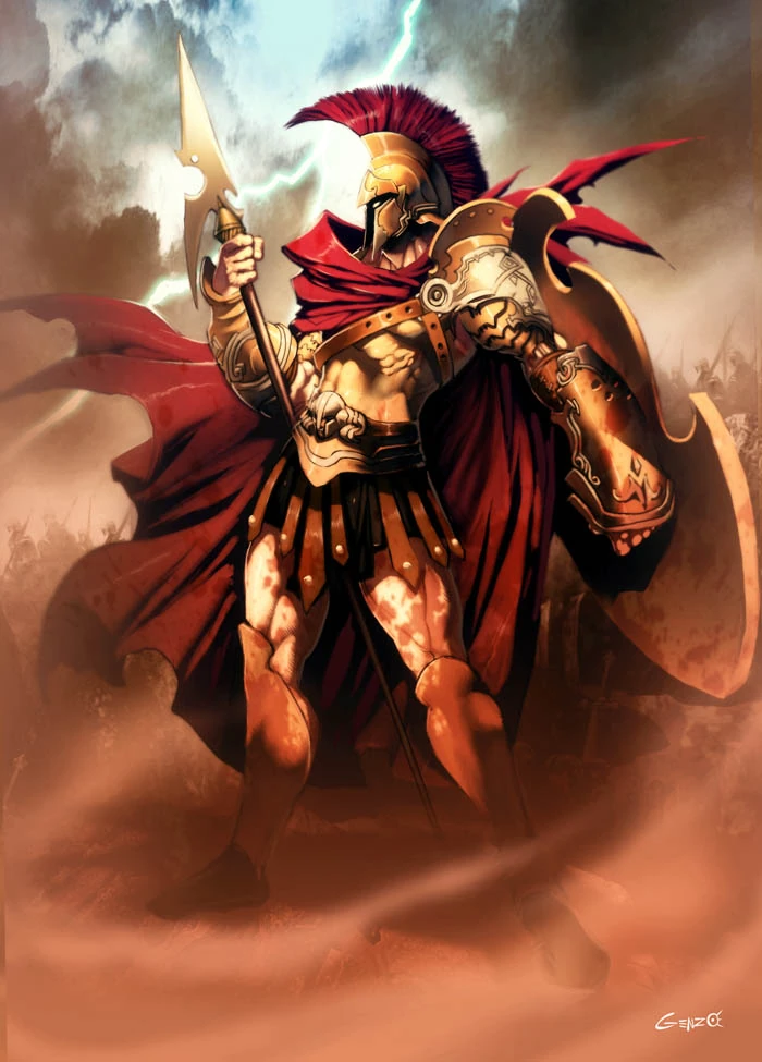 <p>Ares/Mars</p>