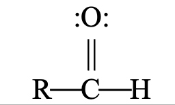 <ul><li><p>functional group name: aldehyde</p></li></ul><ul><li><p>ending of IUPAC name: anal</p></li></ul><p></p>