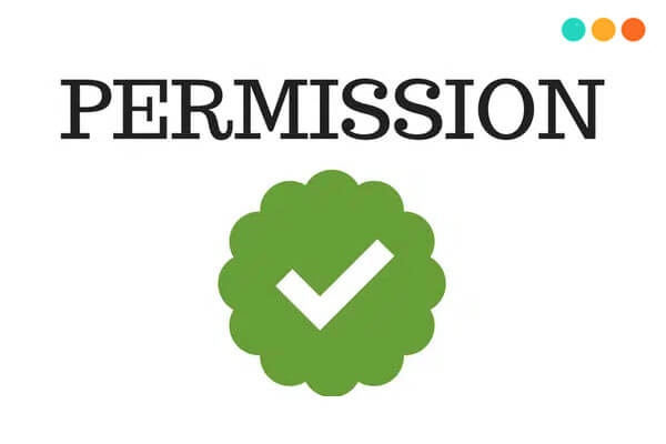 <p>permission </p>