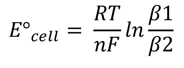 <p>how can the ratio be found to determine relative stability of the complexes</p>