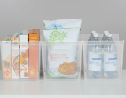 <p>Wide Shelf Bin Clear</p>