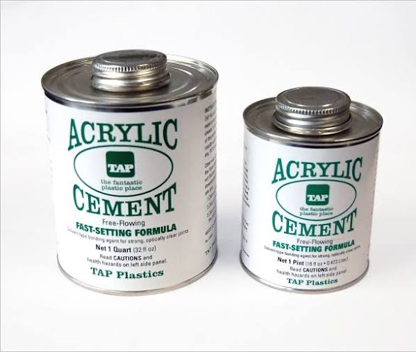 <p>Acrylic cement</p>