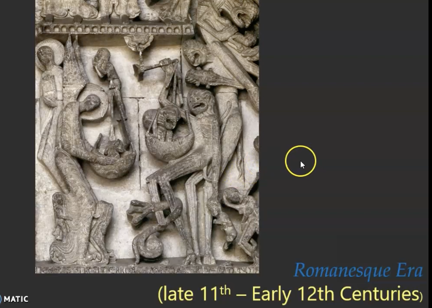 <p>Sculptural Relief/ Romanseque Art</p>