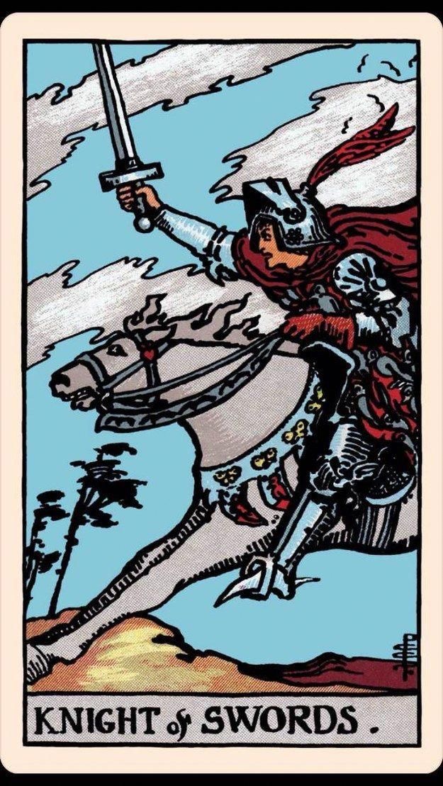 <p>Knight of Swords</p>