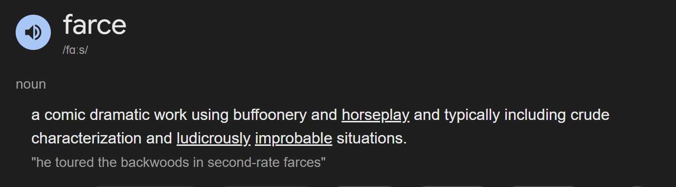<p><span style="color: rgb(88, 235, 255);"><strong>Theatrical metaphor:</strong></span> Presents the expedition as ludicrous and absurd rather than brave or heroic.</p>