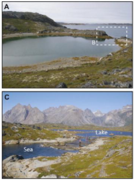 <p>Natural depressions that at different times are either connected to or isolated from the sea by changes in relative sea-level </p>