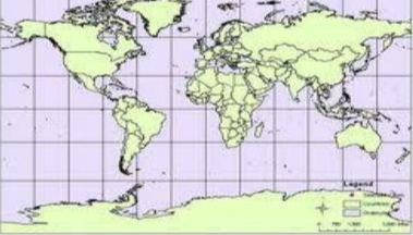 <p>A type of map projection that preserves shape but distorts area.</p>