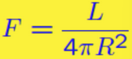 <p>c. 100,000 times fainter than the Sun.</p>