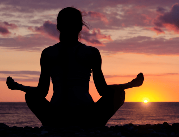 <p>A state of mental calmness, serenity, and freedom from worry, anxiety, or fear.</p>