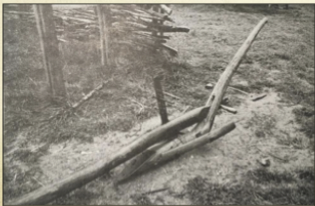 <ul><li><p>The distinctive “ears” helped turn over the soil (made of wooden posts)</p></li><li><p>The plow was yoked to animals</p></li><li><p>Discussed in Virgil - key terms = “ears”, “yoke”, “plowshare”</p></li></ul><p></p>